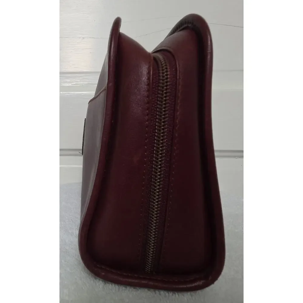 Must De Cartier Tolietry Bag or Clutch For Men or Women w/COA
